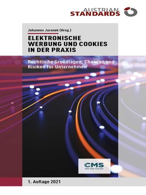 cover image of Elektronische Werbung und Cookies in der Praxis
